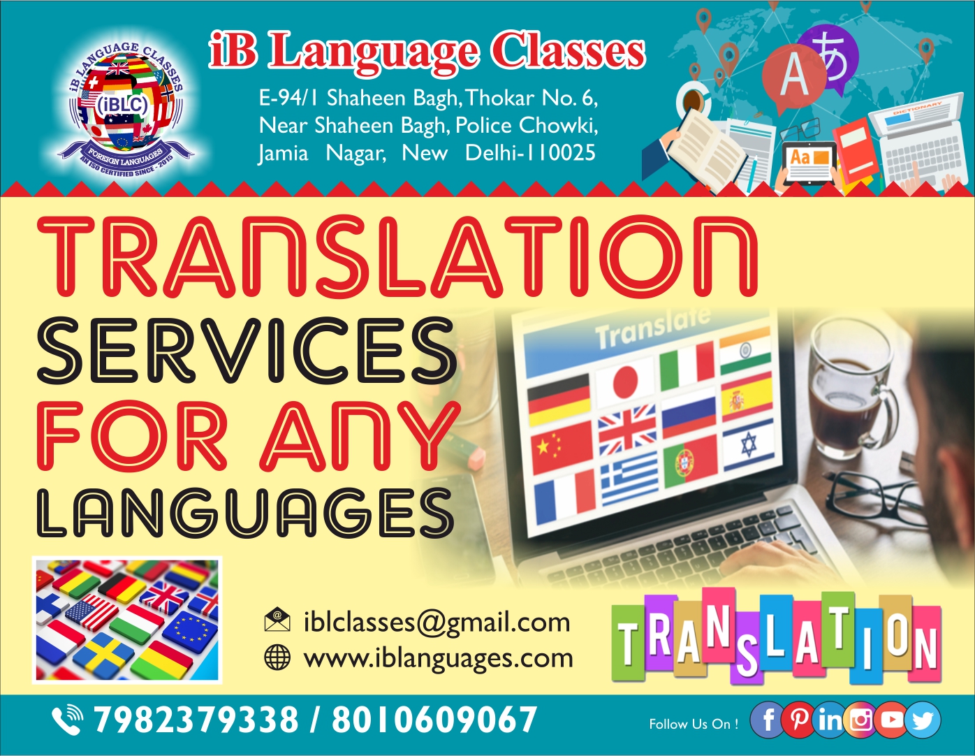 Language Translation Services - IB Languages