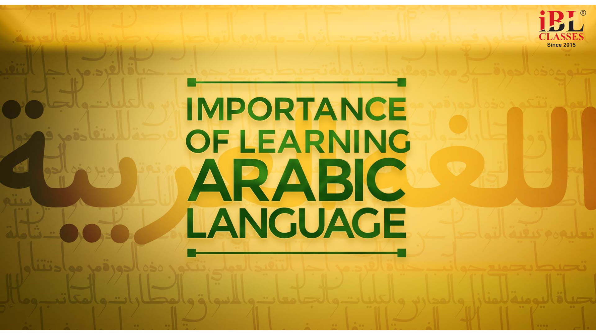 You are currently viewing The Benefits of Enrolling in an Arabic Language Course in Delhi