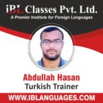 MR. Abdullah Hasan Turkish Trainer Find Chinese language classes near me for engaging lessons that make learning Mandarin easy and fun.