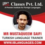 MR MUSTAQUEEM SAIFI TURKISH LANGUAGE TRAINERE nroll in online language courses for professionals to learn anytime, anywhere. Upgrade your skills with industry-focused lessons.