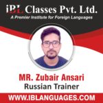 MR. Zubair Ansari Russian Trainer, Start a Japanese language course in South Delhi to explore the culture and improve your career prospects.