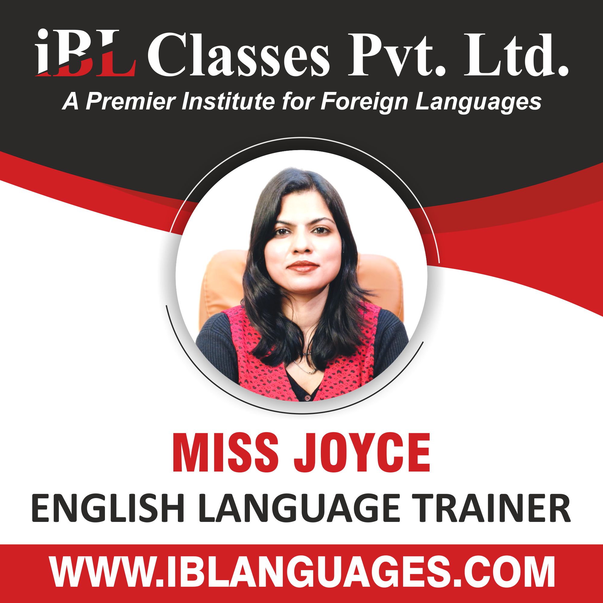 MISS JOYCE ENGLISH LANGUAGE TRAINER