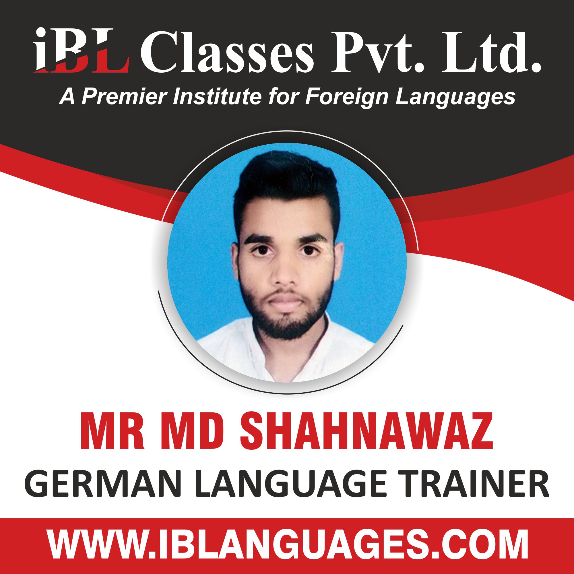 MR MD SHAHNAWAZ GERMAN LANGUAGE TRAINER___