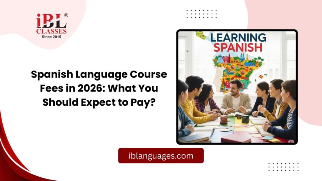 Spanish Language Course Fees